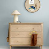 Wood dresser 3 drawers, oak van Oliver Furniture | Kids Conceptstore Le Fanfare