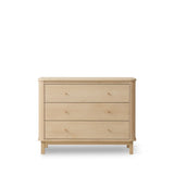 Wood dresser 3 drawers, oak van Oliver Furniture | Kids Conceptstore Le Fanfare