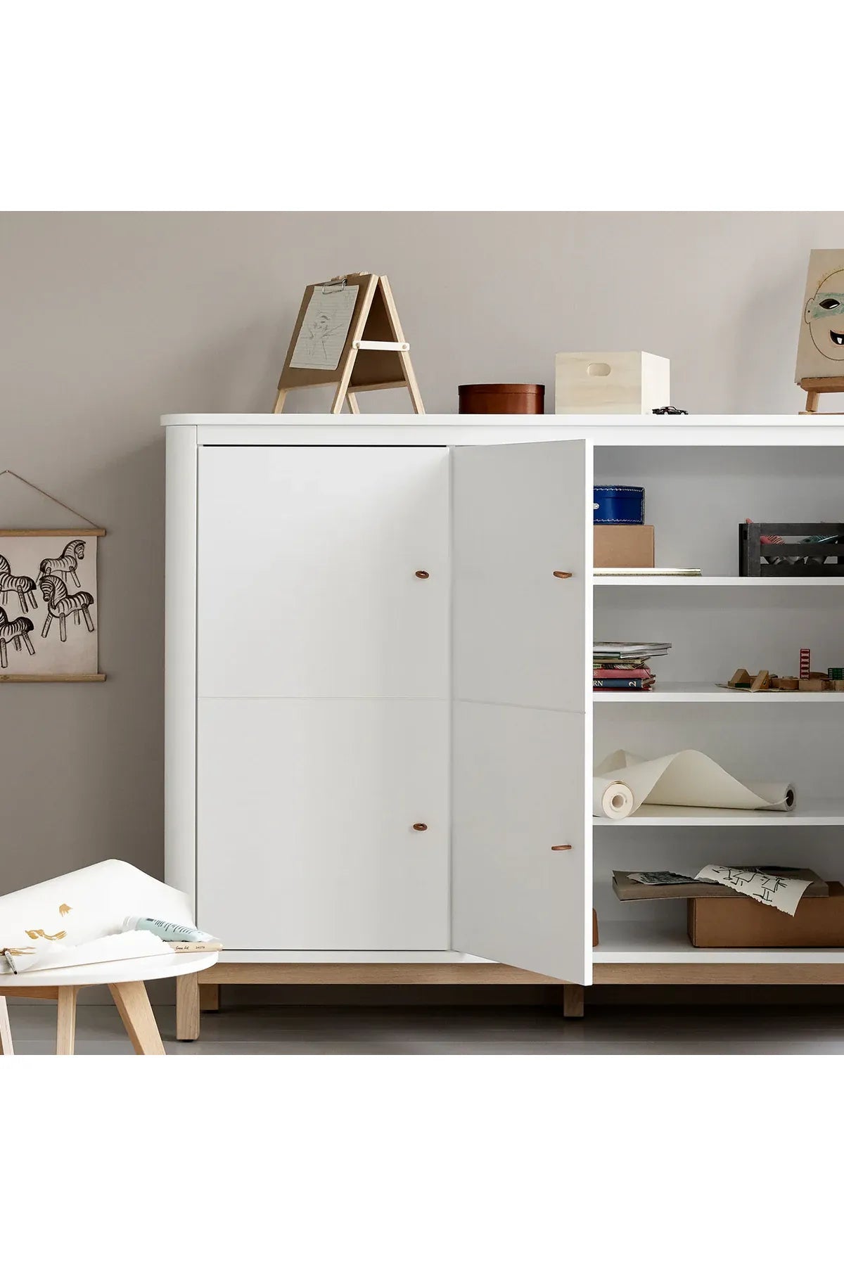 Wood extra shelves 5 pcs. van Oliver Furniture | Kids Conceptstore Le Fanfare