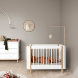 Wood Holder for Mini+ bed canopy & mobile, oak van Oliver Furniture | Kids Conceptstore Le Fanfare