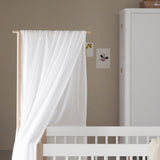 Wood Mini+ bed canopy, white van Oliver Furniture | Kids Conceptstore Le Fanfare