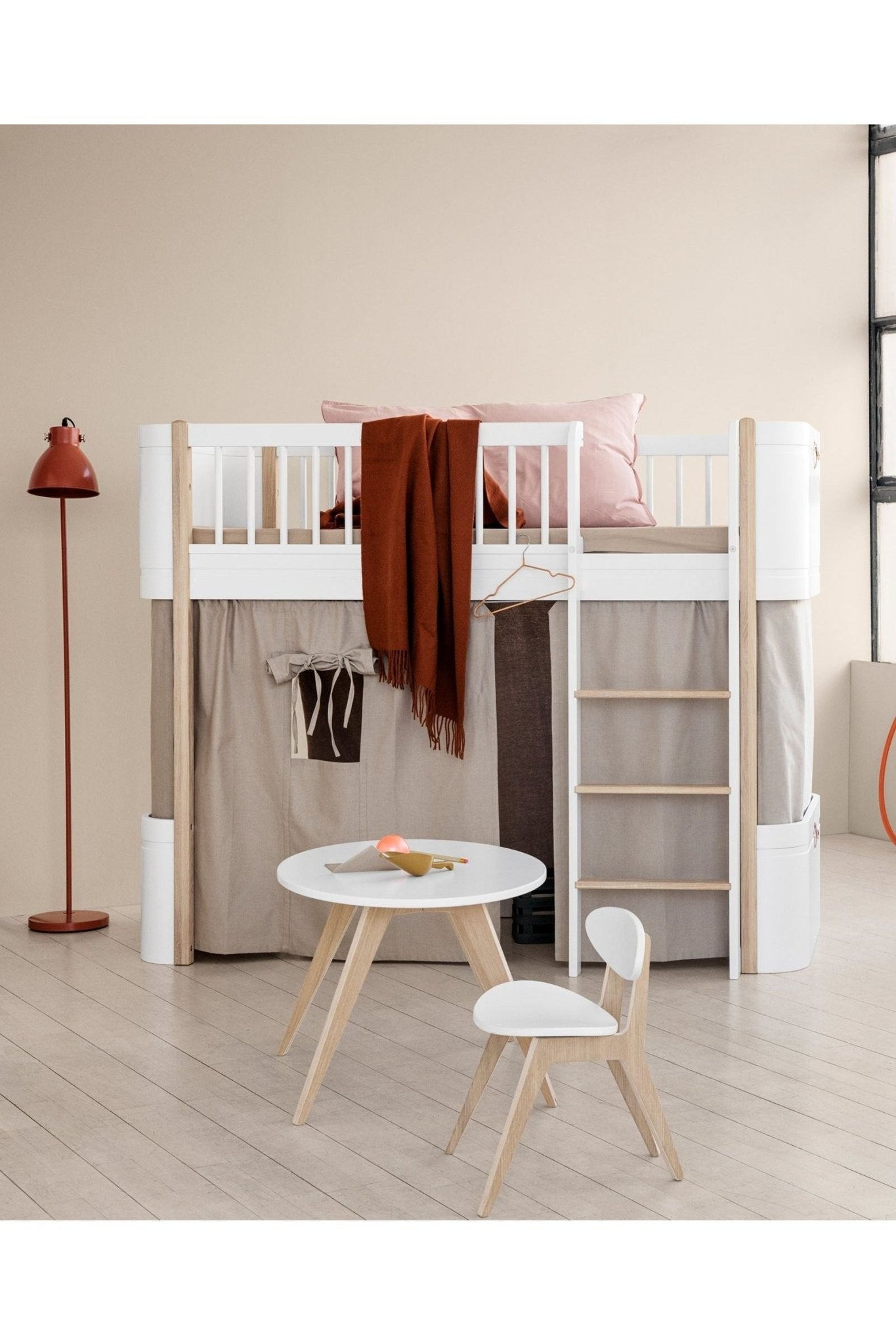 Wood Mini+ curtain , nature van Oliver Furniture | Kids Conceptstore Le Fanfare