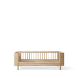 Wood Mini+ junior bed, 68x162cm, oak - new van Oliver Furniture | Kids Conceptstore Le Fanfare