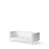 Wood Mini+ junior bed, 68x162cm, white van Oliver Furniture | Kids Conceptstore Le Fanfare