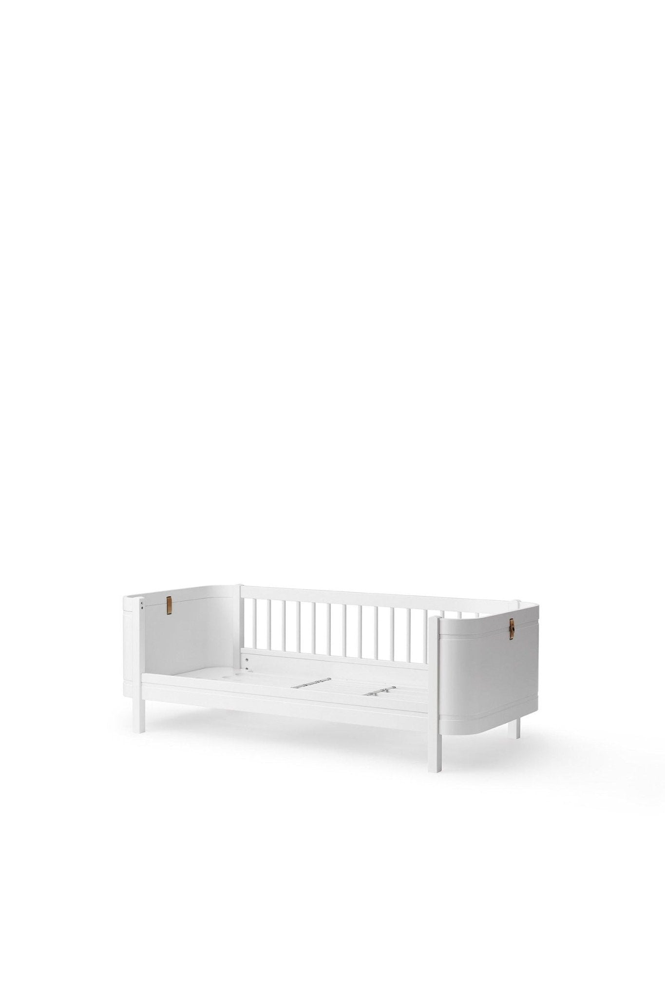Wood Mini+ junior bed, 68x162cm, white van Oliver Furniture | Kids Conceptstore Le Fanfare