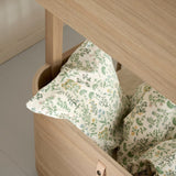Wood Mini+ low bunk bed, 68x162cm, oak - new van Oliver Furniture | Kids Conceptstore Le Fanfare