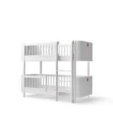 Wood Mini+ low bunk bed, 68x162cm, white van Oliver Furniture | Kids Conceptstore Le Fanfare