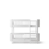 Wood Mini+ low bunk bed, 68x162cm, white van Oliver Furniture | Kids Conceptstore Le Fanfare
