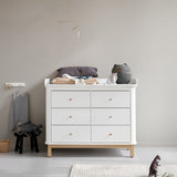 Wood Nursery top large, for 041359/041360 van Oliver Furniture | Kids Conceptstore Le Fanfare