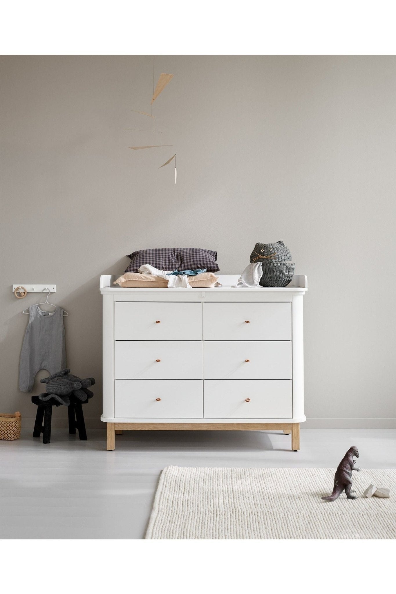 Wood Nursery top large, for 041359/041360 van Oliver Furniture | Kids Conceptstore Le Fanfare