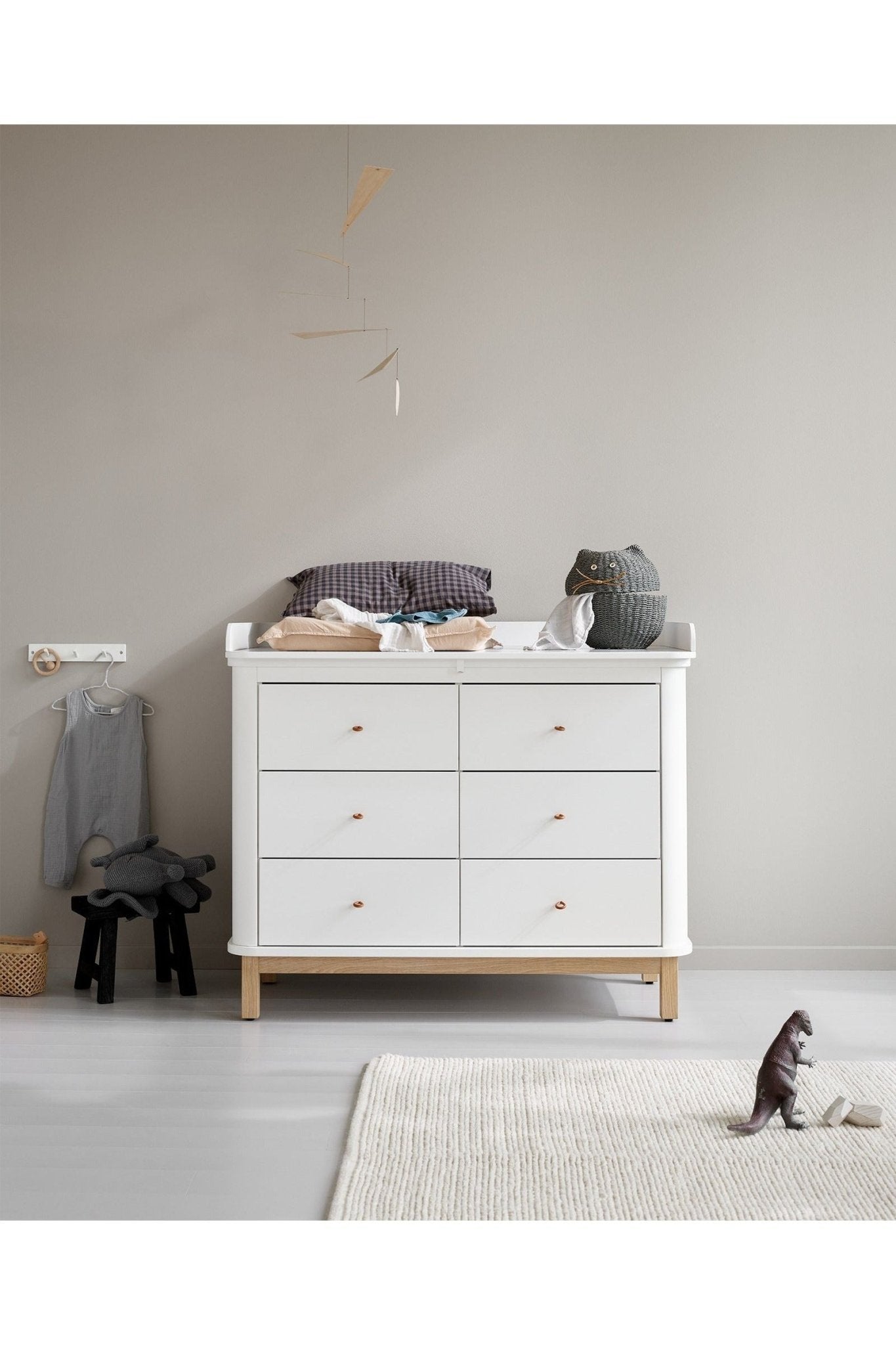 Wood Nursery top large, for 041359/041360 van Oliver Furniture | Kids Conceptstore Le Fanfare