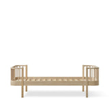 Wood original bed, 90x200 cm, oak van Oliver Furniture | Kids Conceptstore Le Fanfare