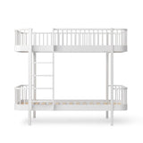Wood Original bunk bed, 90x200 cm, white van Oliver Furniture | Kids Conceptstore Le Fanfare
