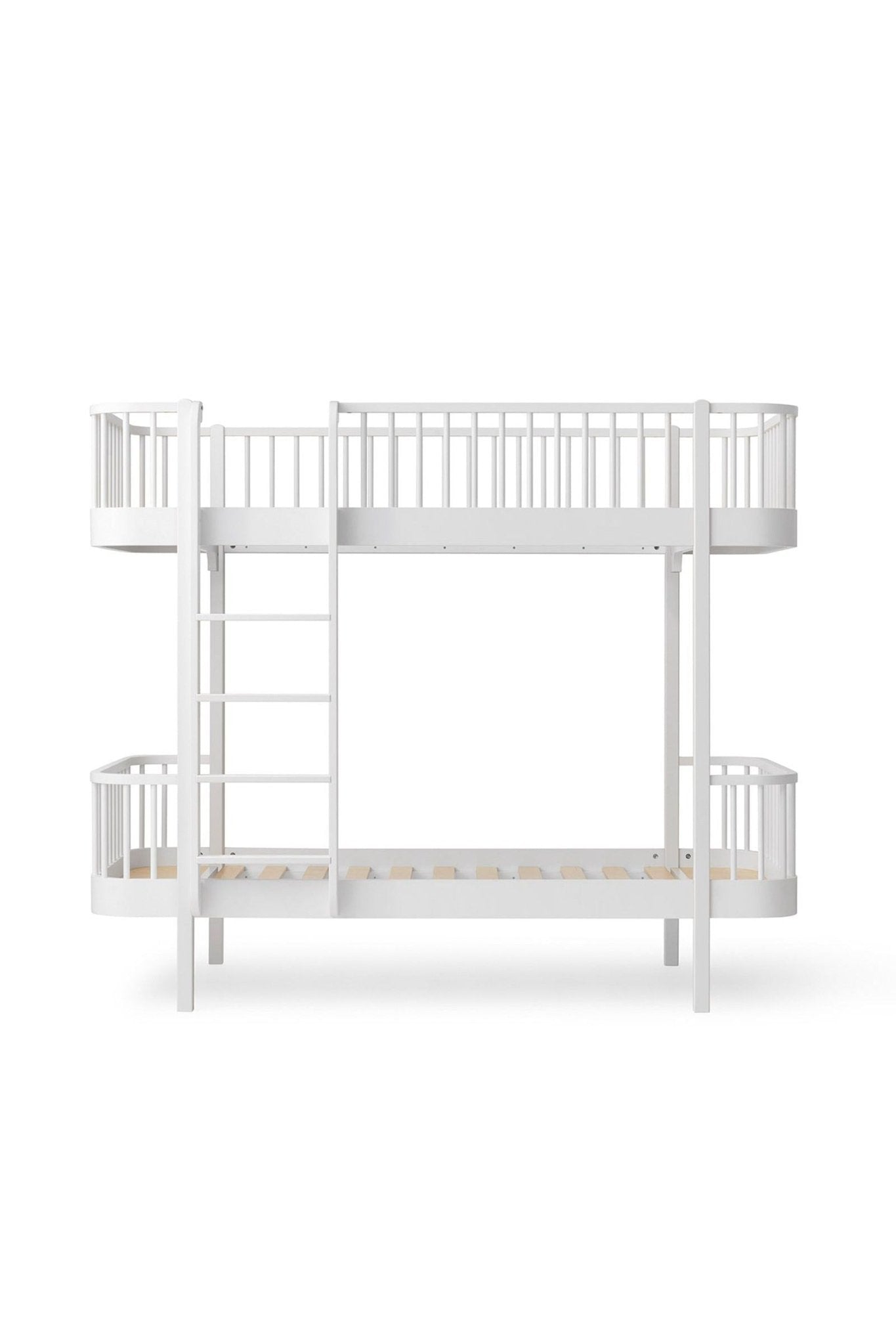 Wood Original bunk bed, 90x200 cm, white van Oliver Furniture | Kids Conceptstore Le Fanfare