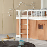 Wood Original curtain 128 cm, caramel van Oliver Furniture | Kids Conceptstore Le Fanfare
