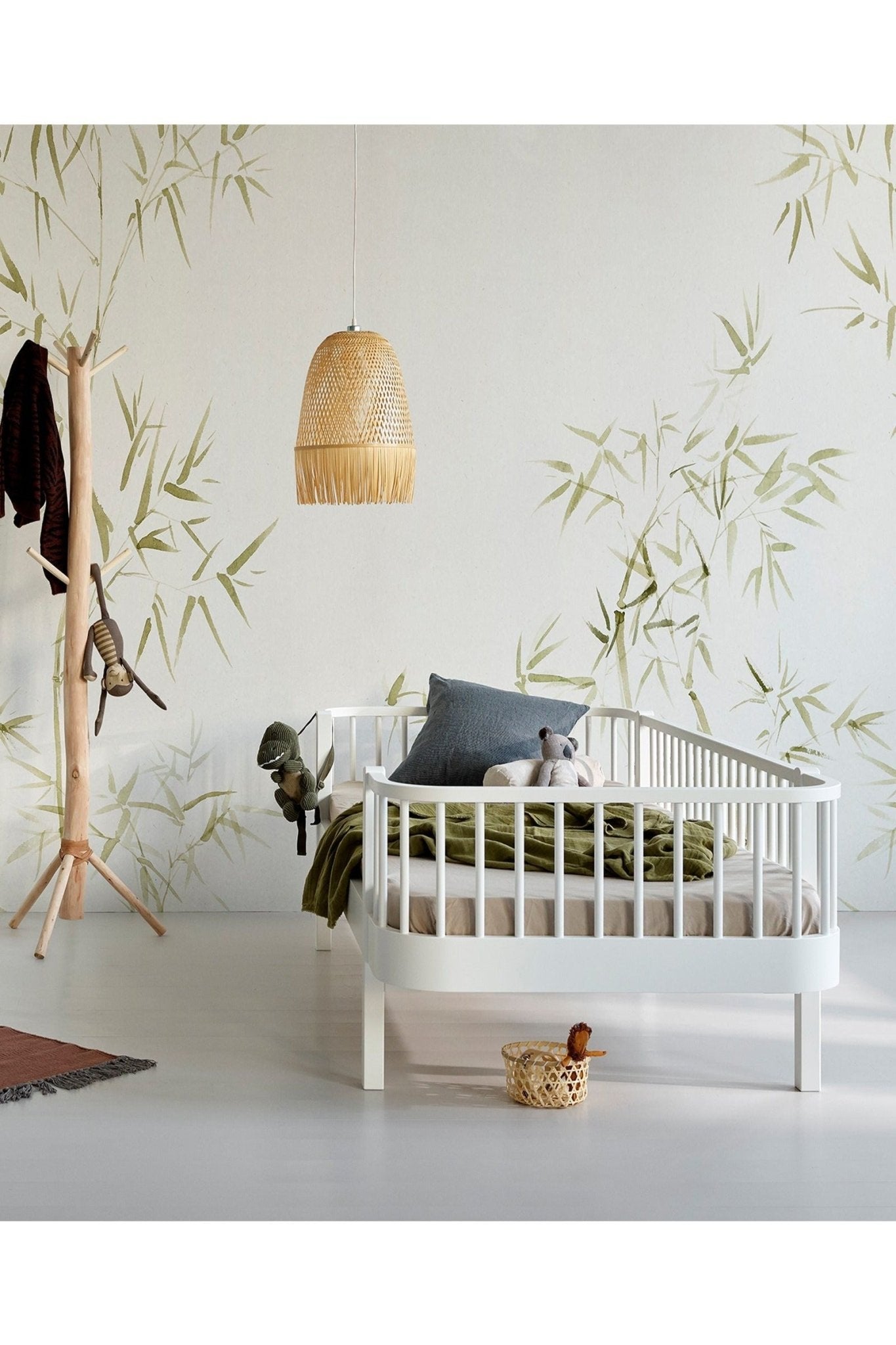 Wood Original day bed, 90x200 cm, white van Oliver Furniture | Kids Conceptstore Le Fanfare