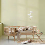 Wood original junior day bed, 90x160 cm, oak van Oliver Furniture | Kids Conceptstore Le Fanfare