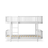 Wood Original low bunk bed, white van Oliver Furniture | Kids Conceptstore Le Fanfare