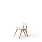 Wood PingPong chair, white/oak van Oliver Furniture | Kids Conceptstore Le Fanfare