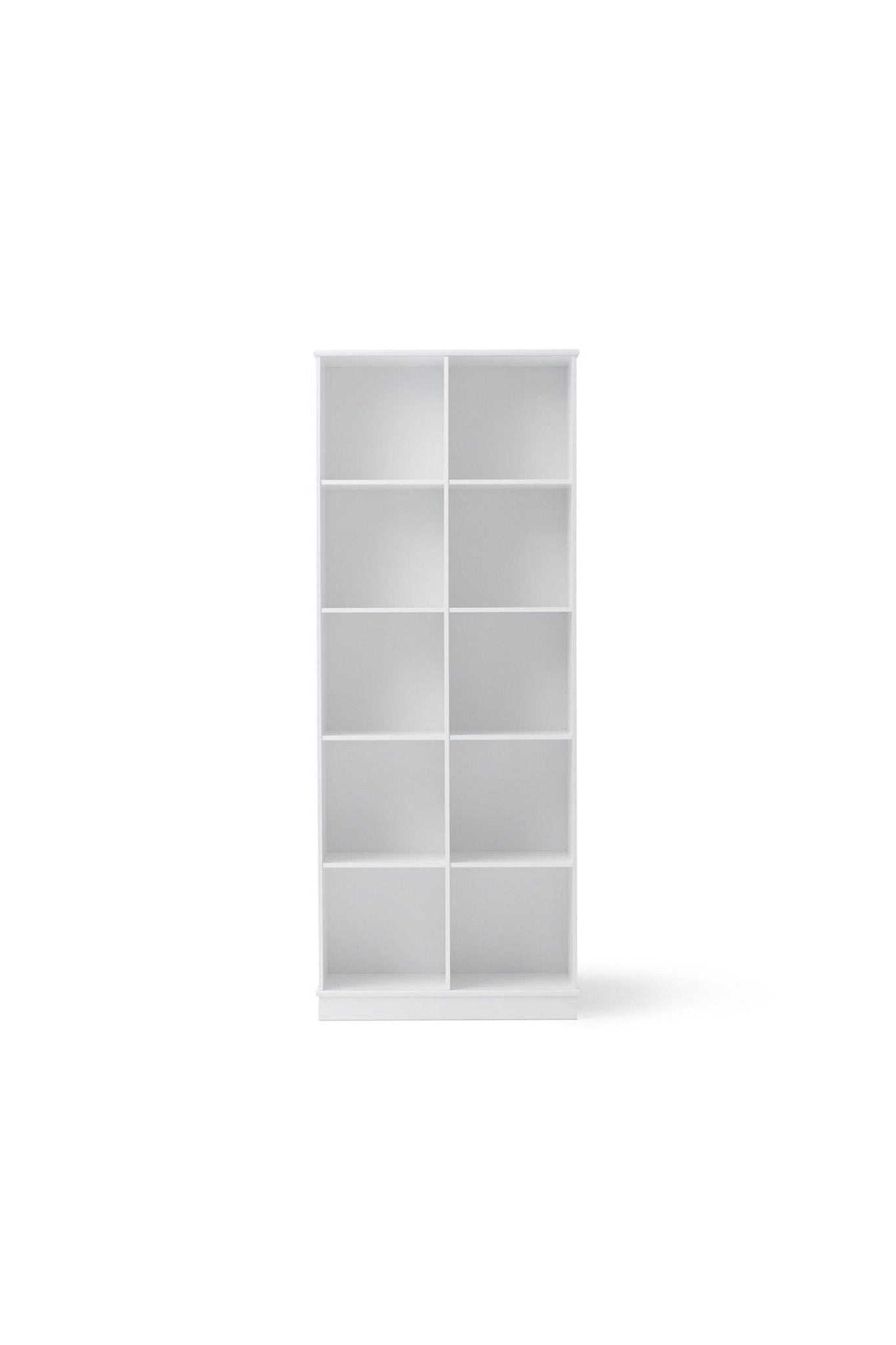 Wood Shelving unit 2x5 vertical w. base van Oliver Furniture | Kids Conceptstore Le Fanfare