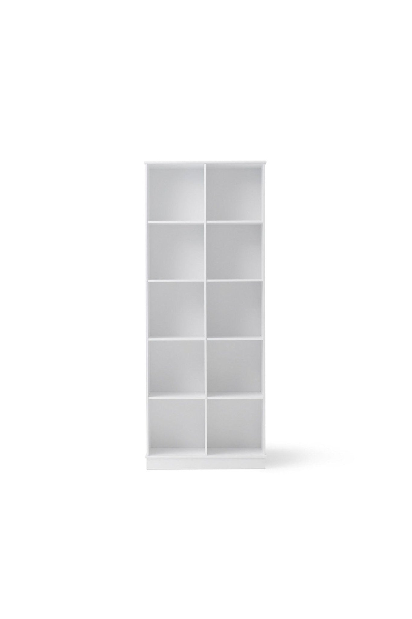 Wood Shelving unit 2x5 vertical w. base van Oliver Furniture | Kids Conceptstore Le Fanfare