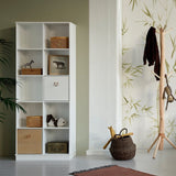 Wood Shelving unit 2x5 vertical w. base van Oliver Furniture | Kids Conceptstore Le Fanfare