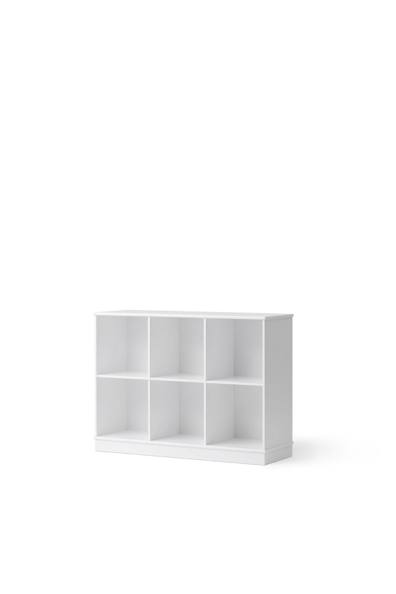 Wood Shelving unit 3x2 horizontal w. base van Oliver Furniture | Kids Conceptstore Le Fanfare