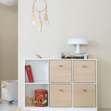 Wood Shelving unit 3x2 horizontal w. base van Oliver Furniture | Kids Conceptstore Le Fanfare