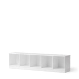 Wood Shelving unit 5x1 horizontal w. base van Oliver Furniture | Kids Conceptstore Le Fanfare