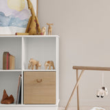 Wood Shelving unit 5x2 horizontal w. base van Oliver Furniture | Kids Conceptstore Le Fanfare