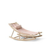 Wood Toddler rocker, oak/rose van Oliver Furniture | Kids Conceptstore Le Fanfare