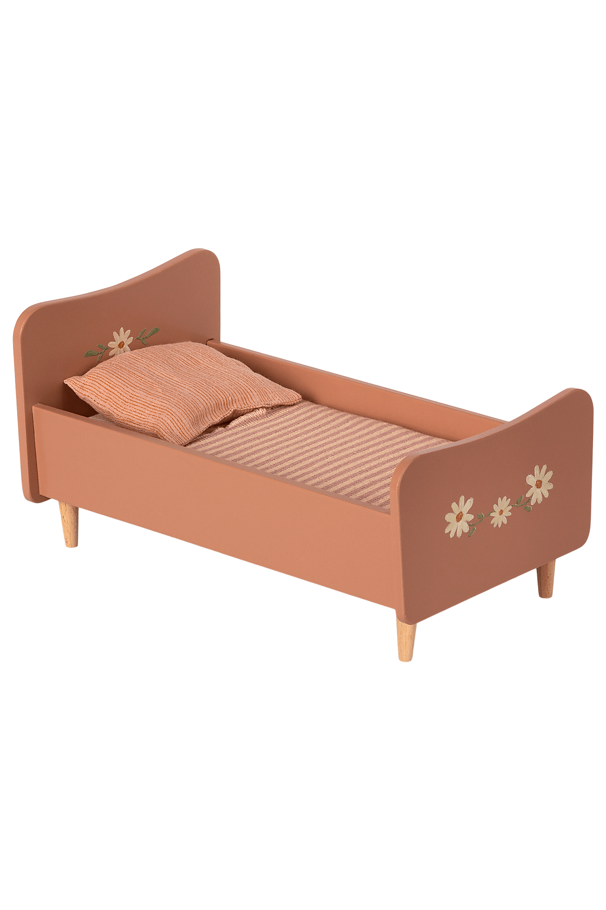 Wooden Bed, Mini - Rose van Maileg | Kids Conceptstore Le Fanfare
