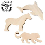Wooden blank mini set of 3 van Kids At Work | Kids Conceptstore Le Fanfare