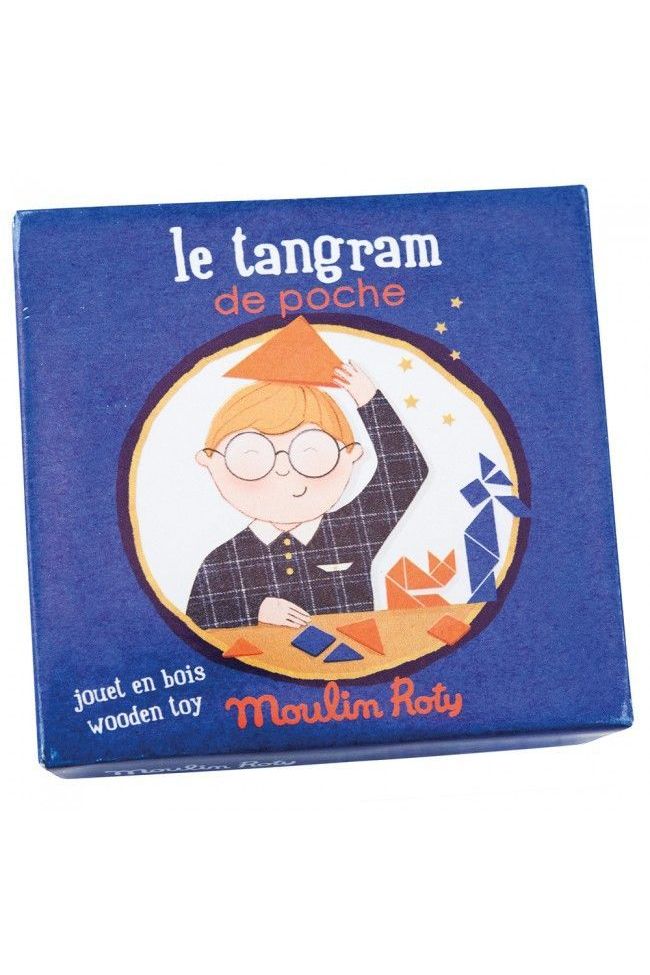 Wooden Pocket Tangram van Moulin Roty | Kids Conceptstore Le Fanfare