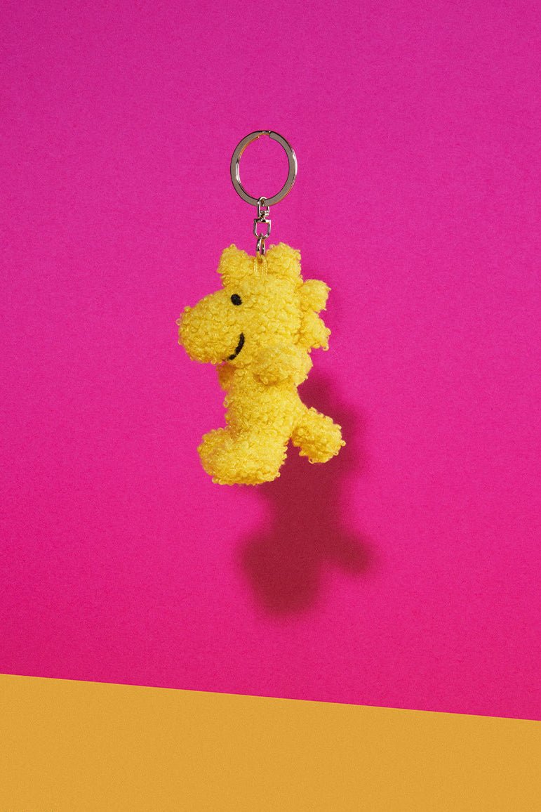 Woodstock ECO Tiny Teddy Keychain Yellow van BON TON TOYS | Kids Conceptstore Le Fanfare