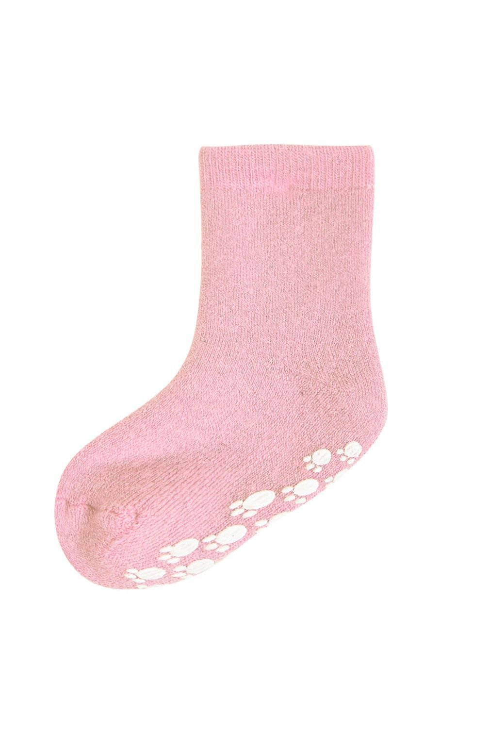 Wool socks w/anti slip Rosa van Joha | Kids Conceptstore Le Fanfare