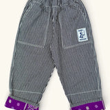 Workwear Growing Pants - Black van Club Trésor | Kids Conceptstore Le Fanfare