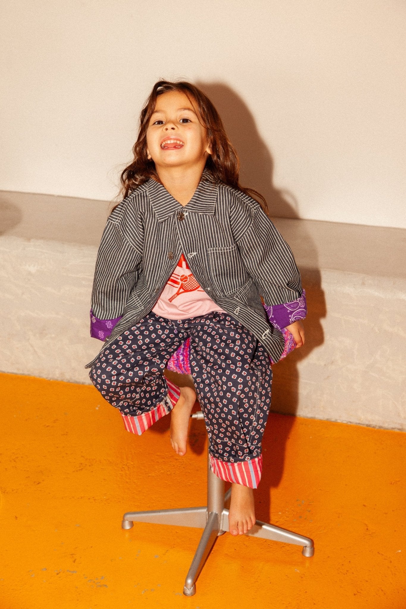 Workwear Jacket - Black van Club Trésor | Kids Conceptstore Le Fanfare