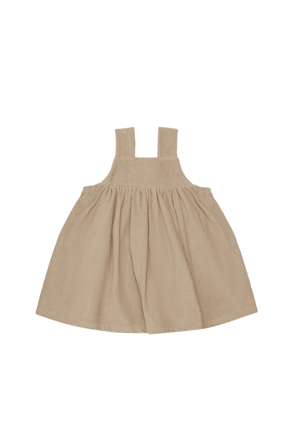 Xanthe Dress - Taupe van Donsje Amsterdam | Kids Conceptstore Le Fanfare