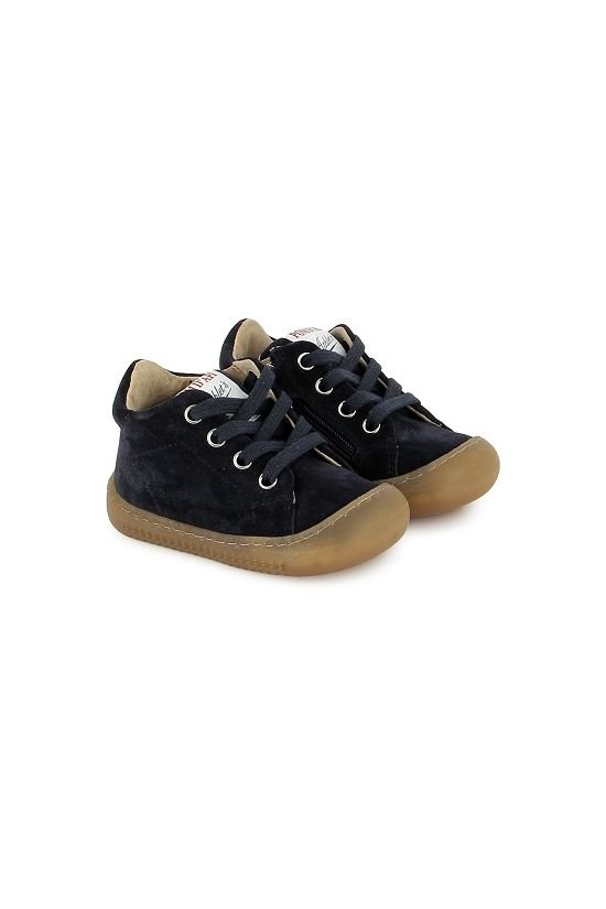 Yaka walk - Velours - Navy van POM D'API | Kids Conceptstore Le Fanfare