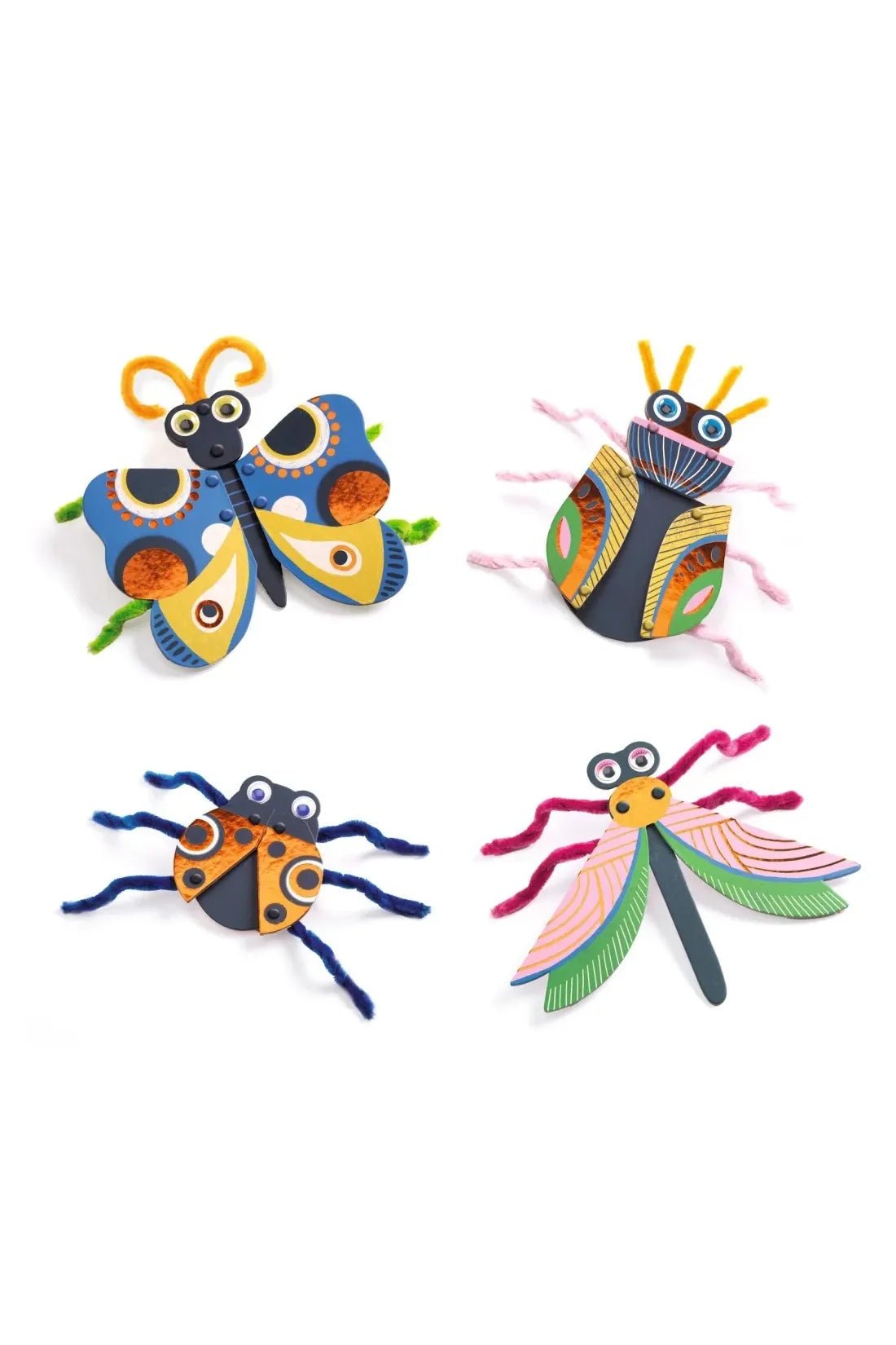 Yarn bugs rijgen - knutselset van Djeco | Kids Conceptstore Le Fanfare