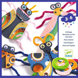 Yarn bugs rijgen - knutselset van Djeco | Kids Conceptstore Le Fanfare