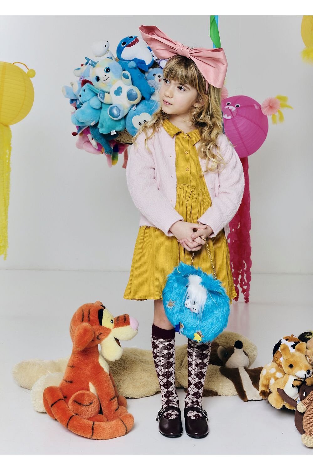 Yngrid yak cardigan - rose van Morley | Kids Conceptstore Le Fanfare