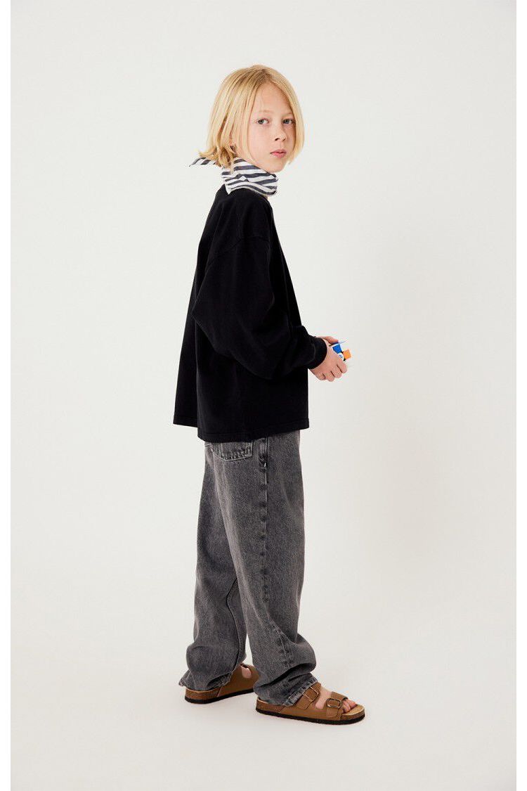 Yopday-b straight jeans - Gris vintage van American Vintage | Kids Conceptstore Le Fanfare