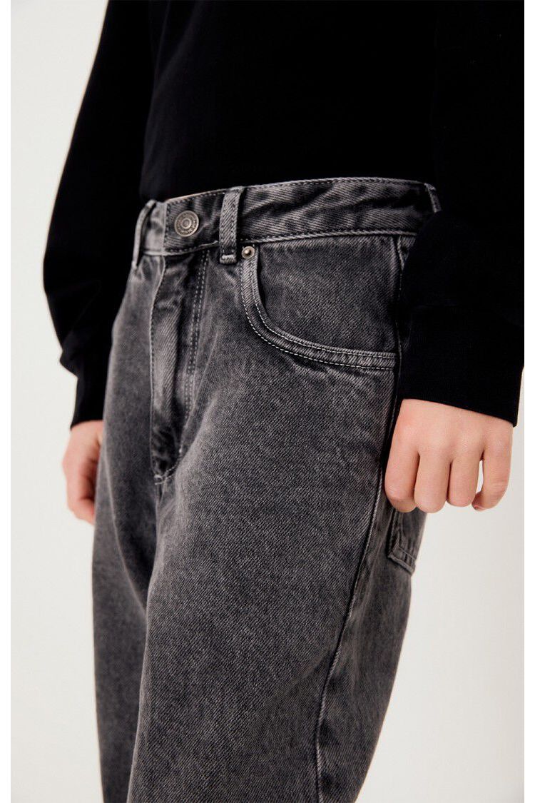 Yopday-b straight jeans - Gris vintage van American Vintage | Kids Conceptstore Le Fanfare
