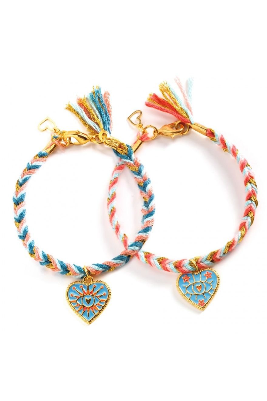 You & Me Armbandjes Maken - Friendships And Hearts van Djeco | Kids Conceptstore Le Fanfare
