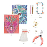 You & Me Armbandjes Maken - Miyuki And Hearts van Djeco | Kids Conceptstore Le Fanfare