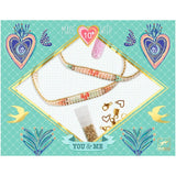 You & Me Armbandjes Maken - Miyuki And Hearts van Djeco | Kids Conceptstore Le Fanfare