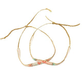 You & Me Armbandjes Maken - Miyuki And Hearts van Djeco | Kids Conceptstore Le Fanfare