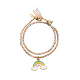 You & Me | Kumihimo Regenboog - Vriendenarmbandjes van Djeco | Kids Conceptstore Le Fanfare